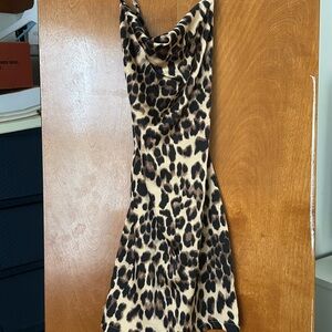 Leopard Print Women's Dress